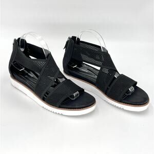 Easy Spirit Wander Black Lightweight Walking Comfort Sandals | Wm's 10